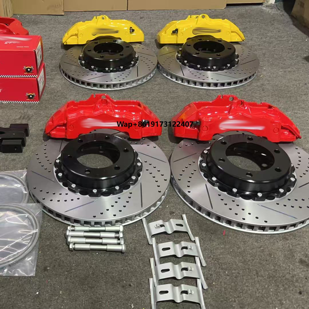Forged Front Brake Caliper 4 Piston - Set Kaliper Rem Cakram Modifikasi Baru