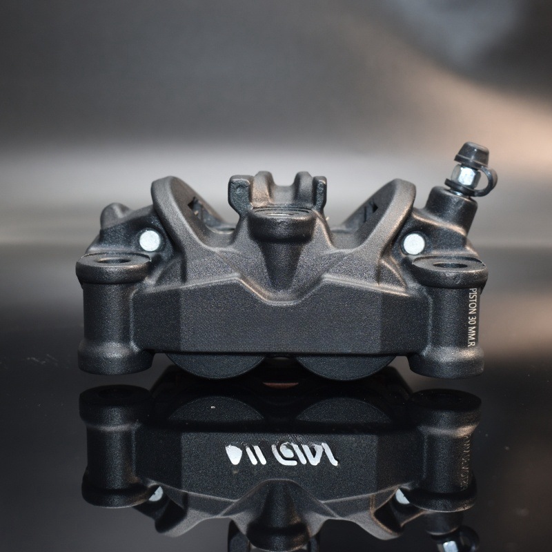 Forged Front Brake Caliper 4 Piston - Kaliper Rem Motor Nissin Forged Asimetris