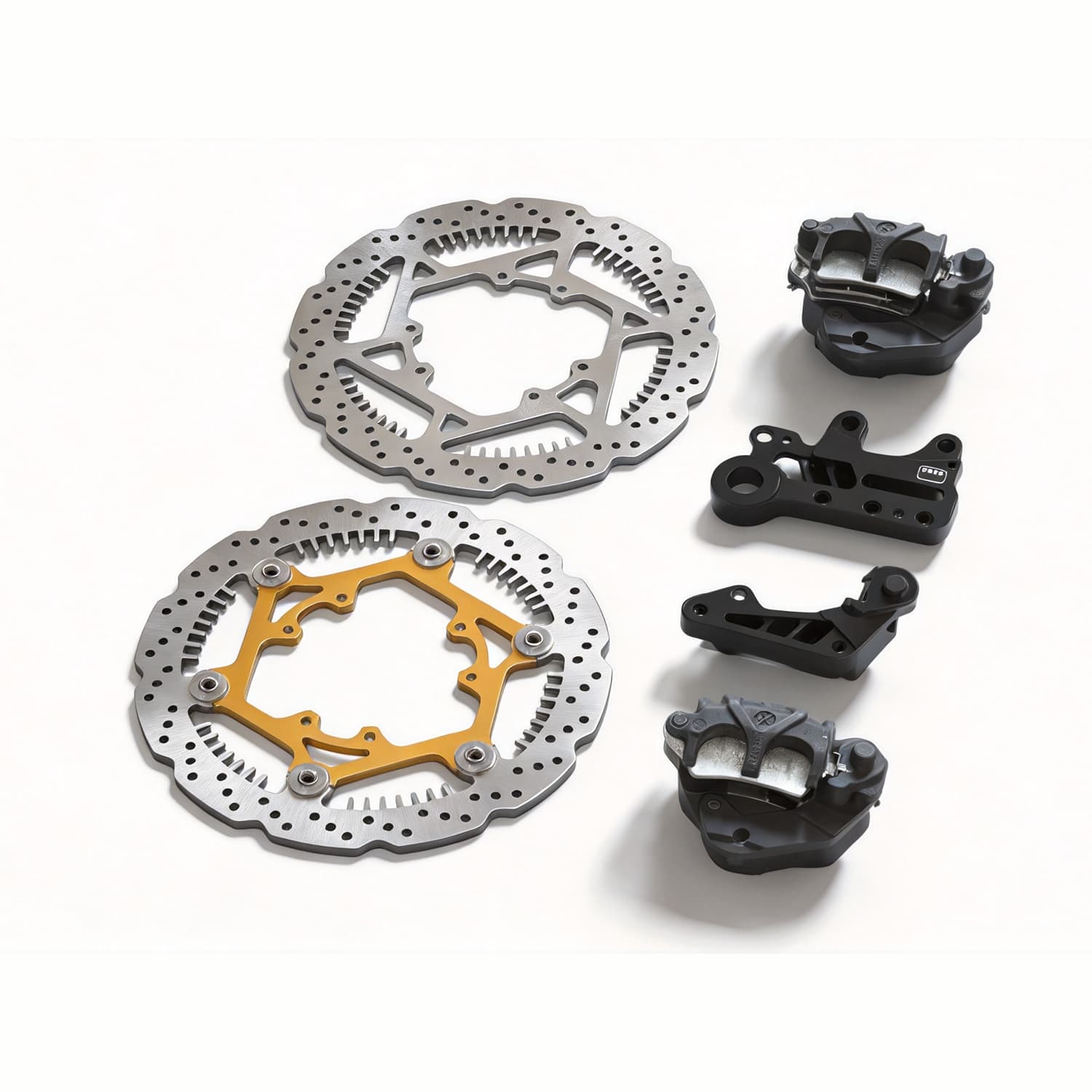 Front Rear Brake Caliper Bracket Kit - Kit Peningkatan Rem Ultra Bee Lengkap