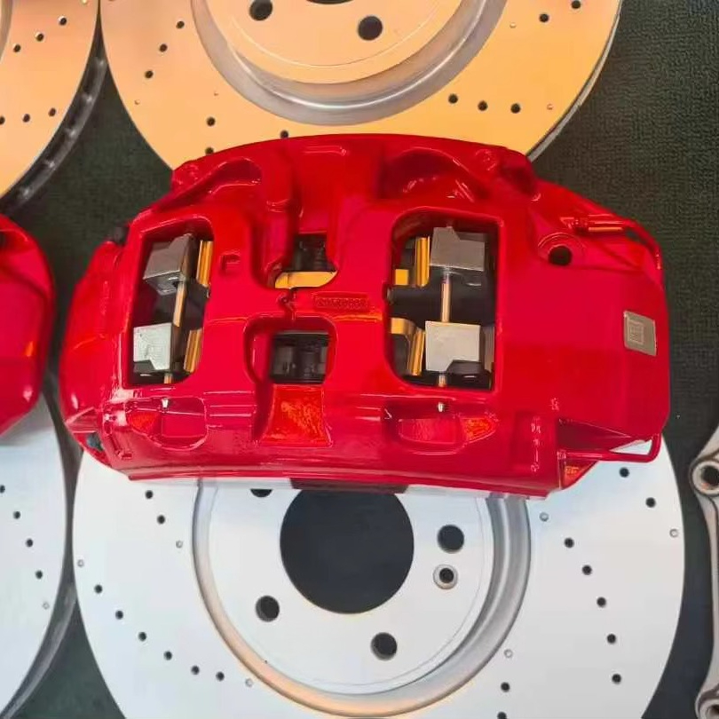 Upgrade baru Set Kaliper Rem A - Forged Front Brake Caliper 4 Piston ulasan dan harga