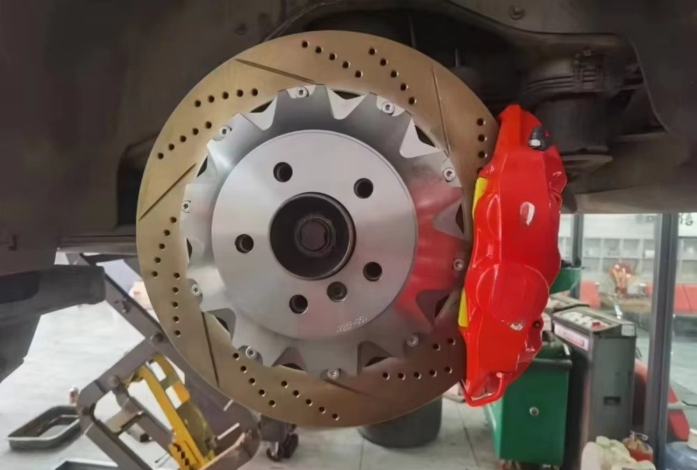 FECCR OEM ODM Kit Kaliper Rem  - Forged Front Brake Caliper 4 Piston ulasan dan harga