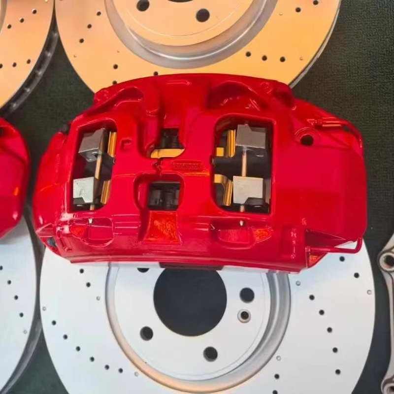 Upgrade baru: Set Kaliper Rem  - Forged Front Brake Caliper 4 Piston ulasan dan harga